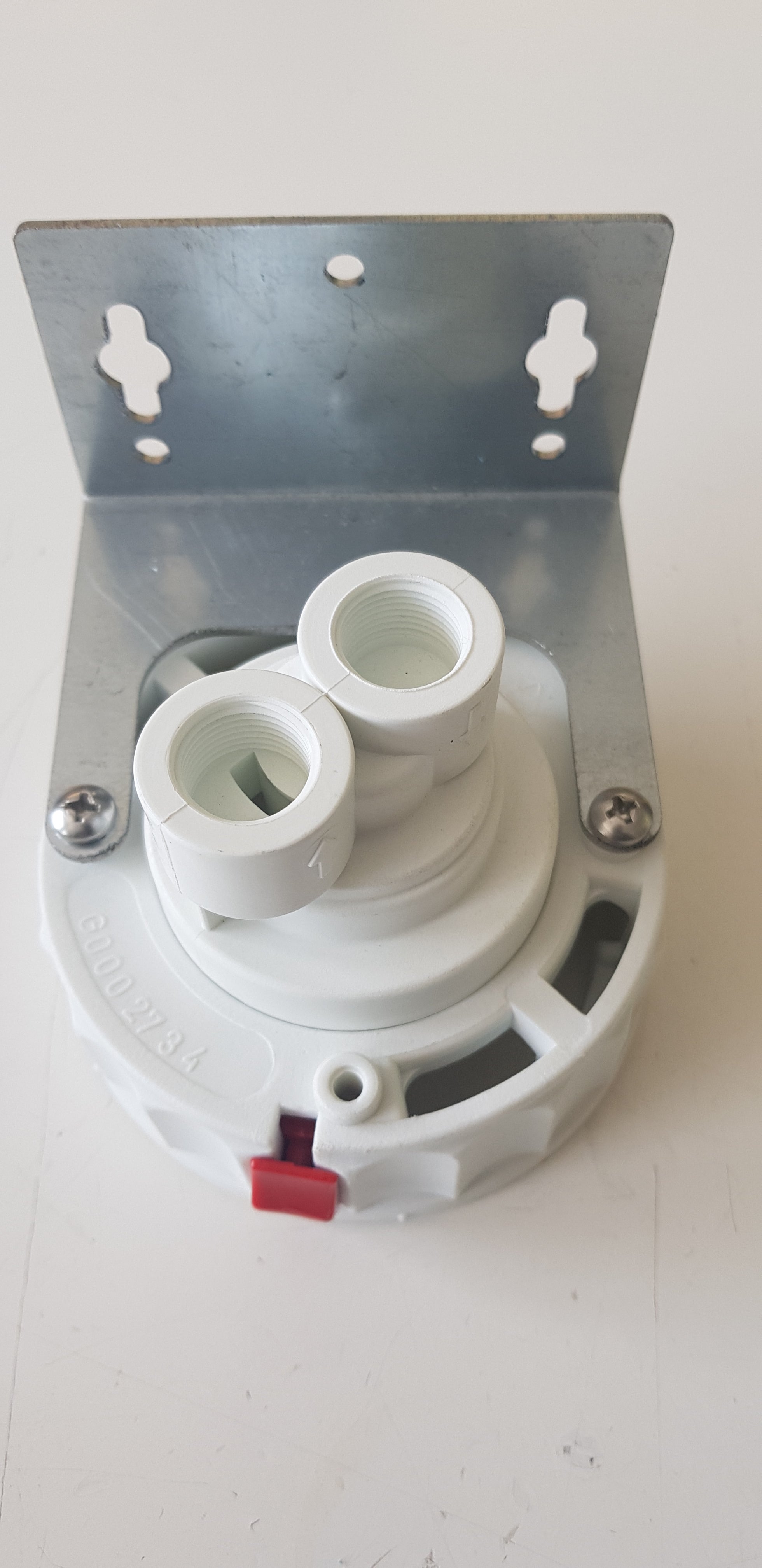 Testata con ghiera, aggancio 3/8 baionetta, per filtro standard Everpure, Wcf. WCF