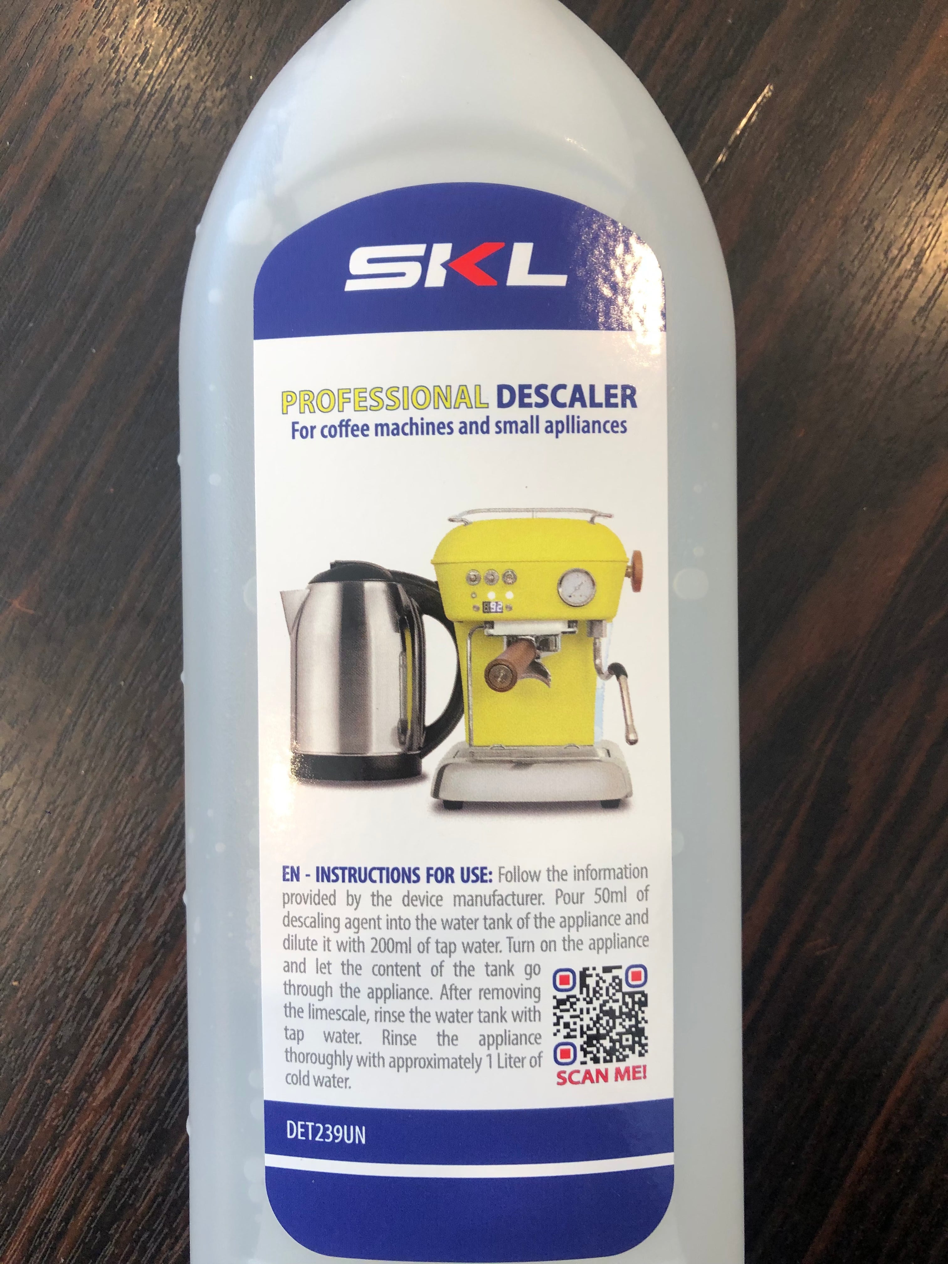 Flacone Decalcificante SKL DET239UN – Disincrostante Anticalcare Universale 250ml SKL