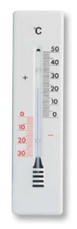 Termometro Metallo Bianco TFA TFA