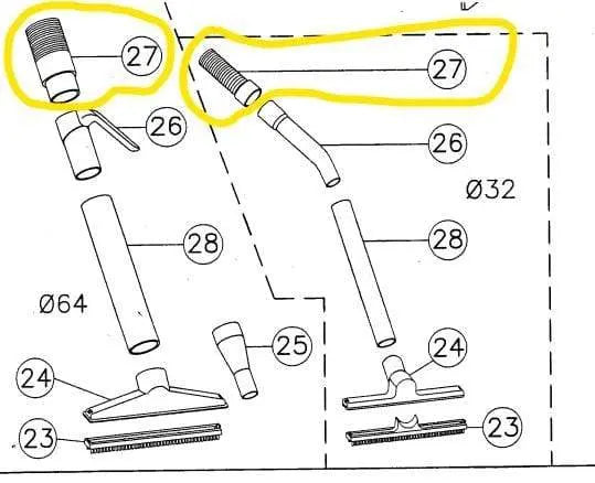 Tubo corrugato diametro 32mm bidone bd210 w&d emer EMER