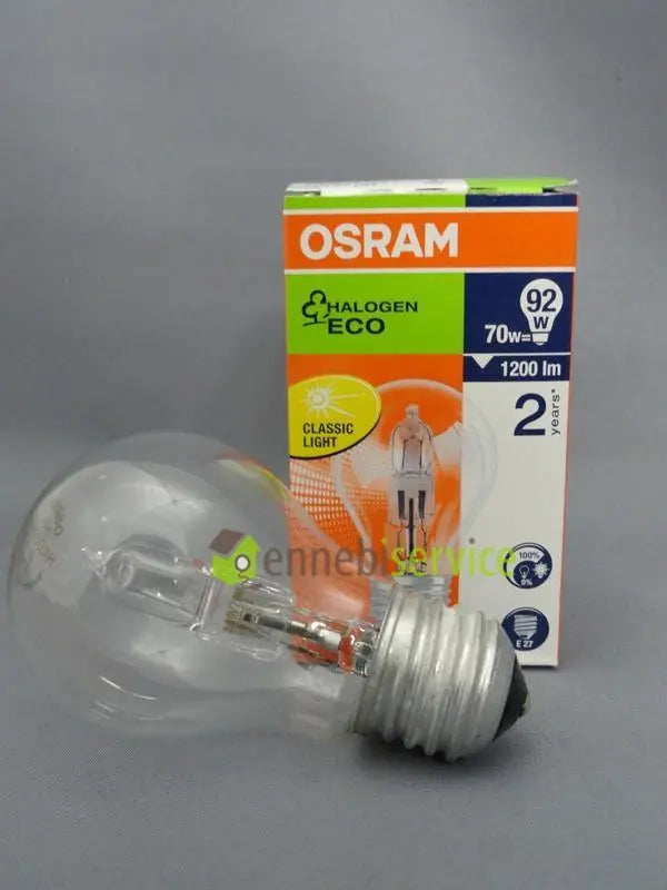 lampadina normale chiara energy saver 70w 92w e27 OSRAM