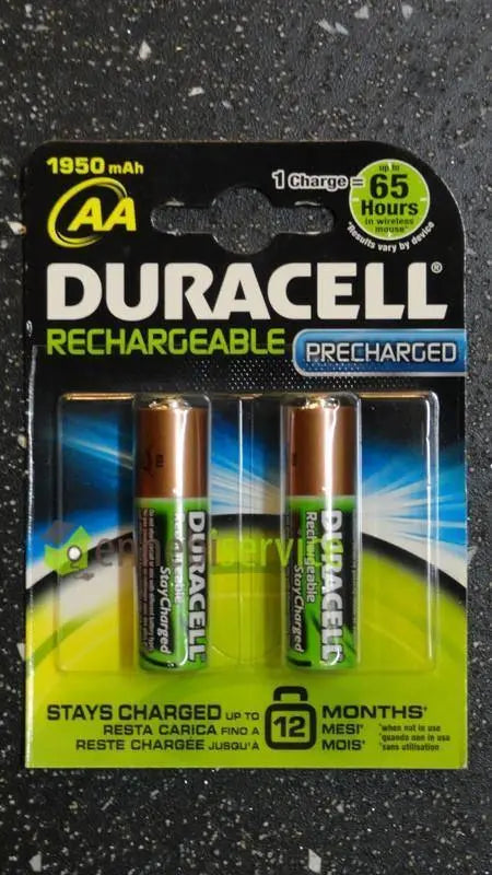 pila aa stilo ricaricabile blister 2 DURACELL