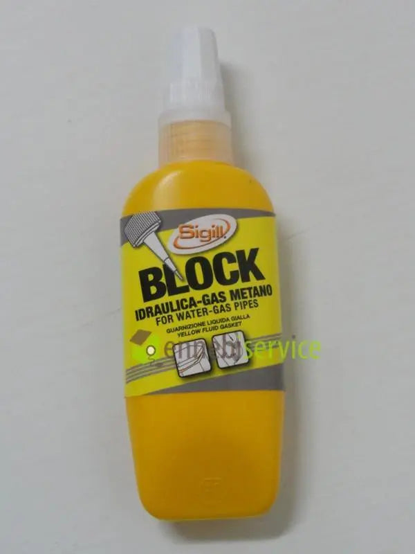 Block per idraulica-gas metano 60ml SIGILL