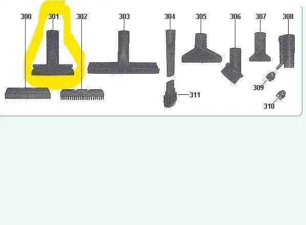 Bocchetta piccola aspira vapore PA66+FV25 nero Mondial Vap 5000 Polti POLTI