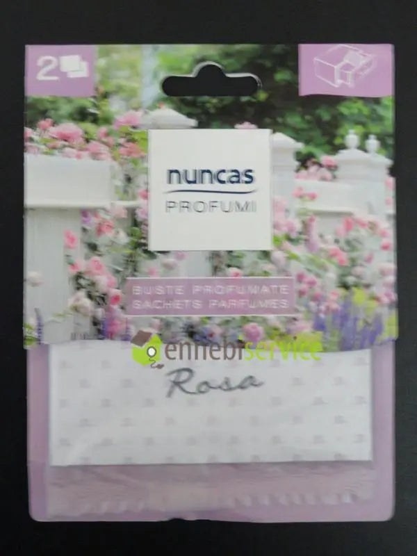 Buste 2pz profumate cassetti rosa Nuncas NUNCAS