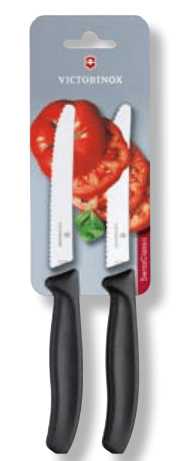 Coltello tavola ondulato Blister 2Pz VICTORINOX VICTORINOX