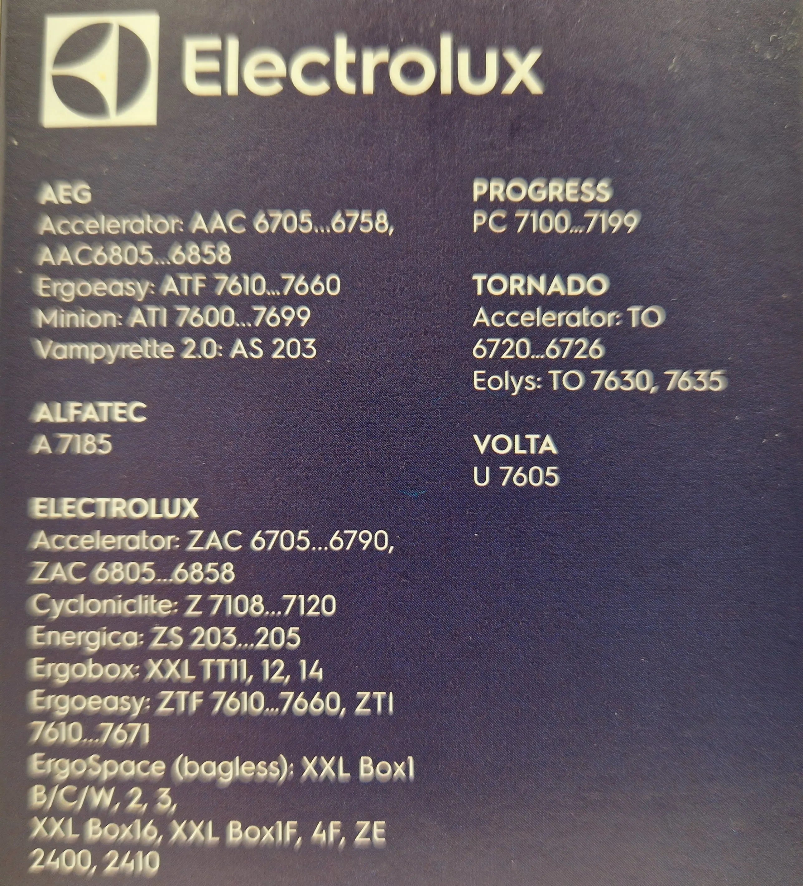 Filtro HEPA per Scopa elettrica Alfatec Electrolux A7105 Energica Filtro hepa per Scopa elettrica Alfatec Electrolux a7105 Energica