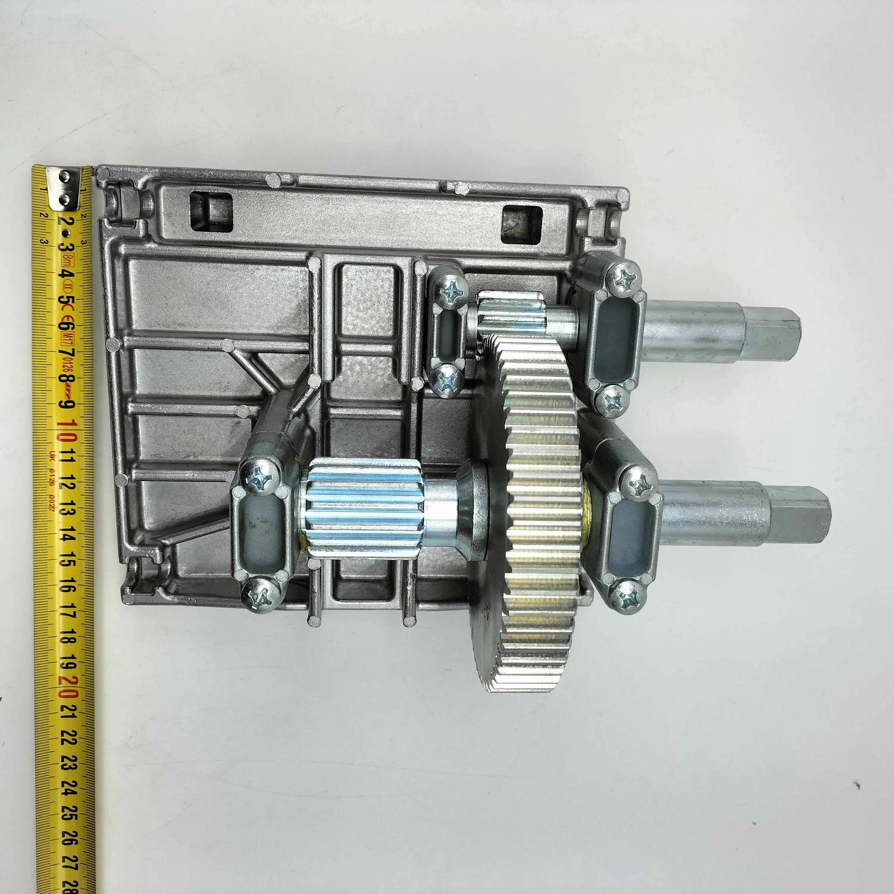 Flangia completa di ingranaggi per insaccatrice Reber modelli 10-12kg REBER