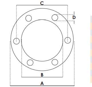 Guarnizione smussata 6 fori Ø 129x82x2mm COCCHI - BARBANTI Prima Prima