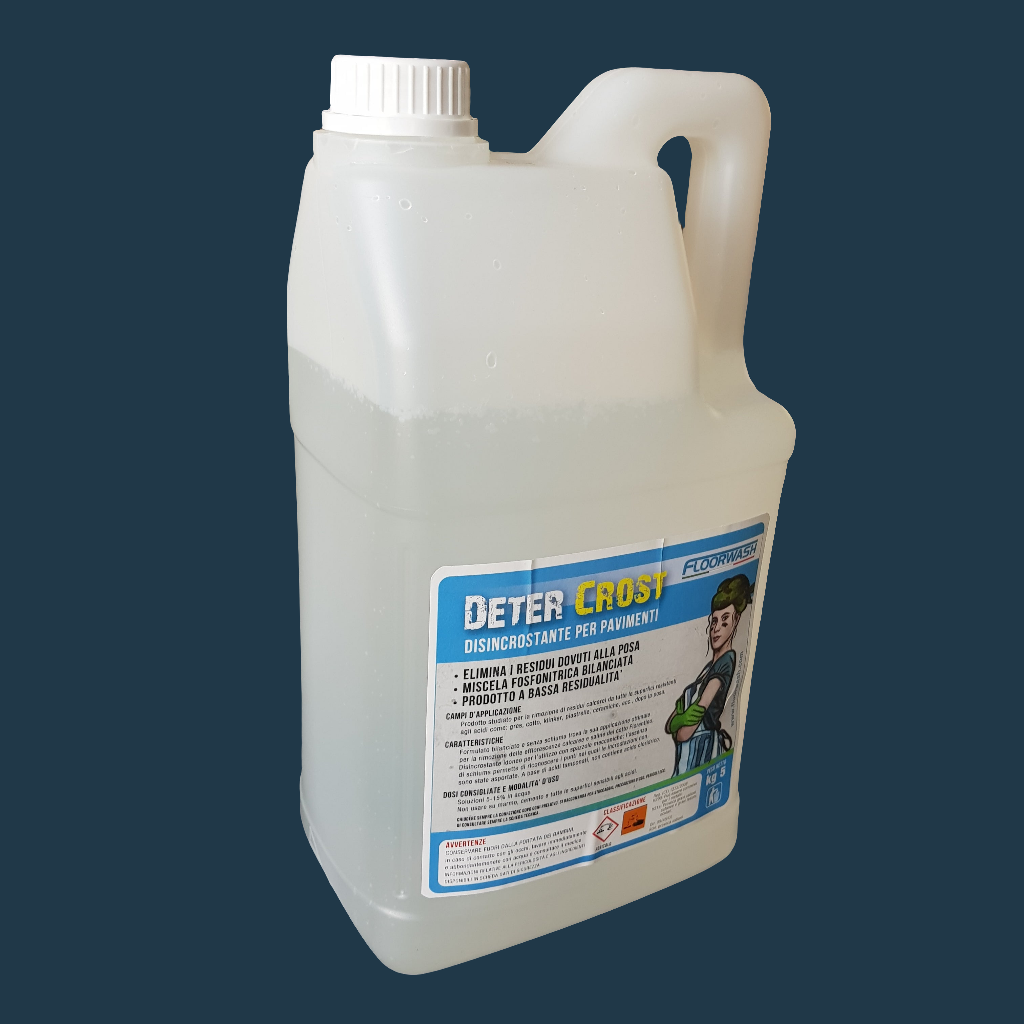 Detergente "Deter Crost" per macchina lavapavimenti Floorwash 6lt 5kg FLOORWASH