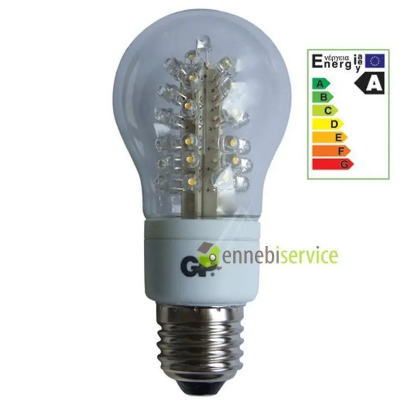 lampadina led 1,7w  17w  e27 bianco caldo GP