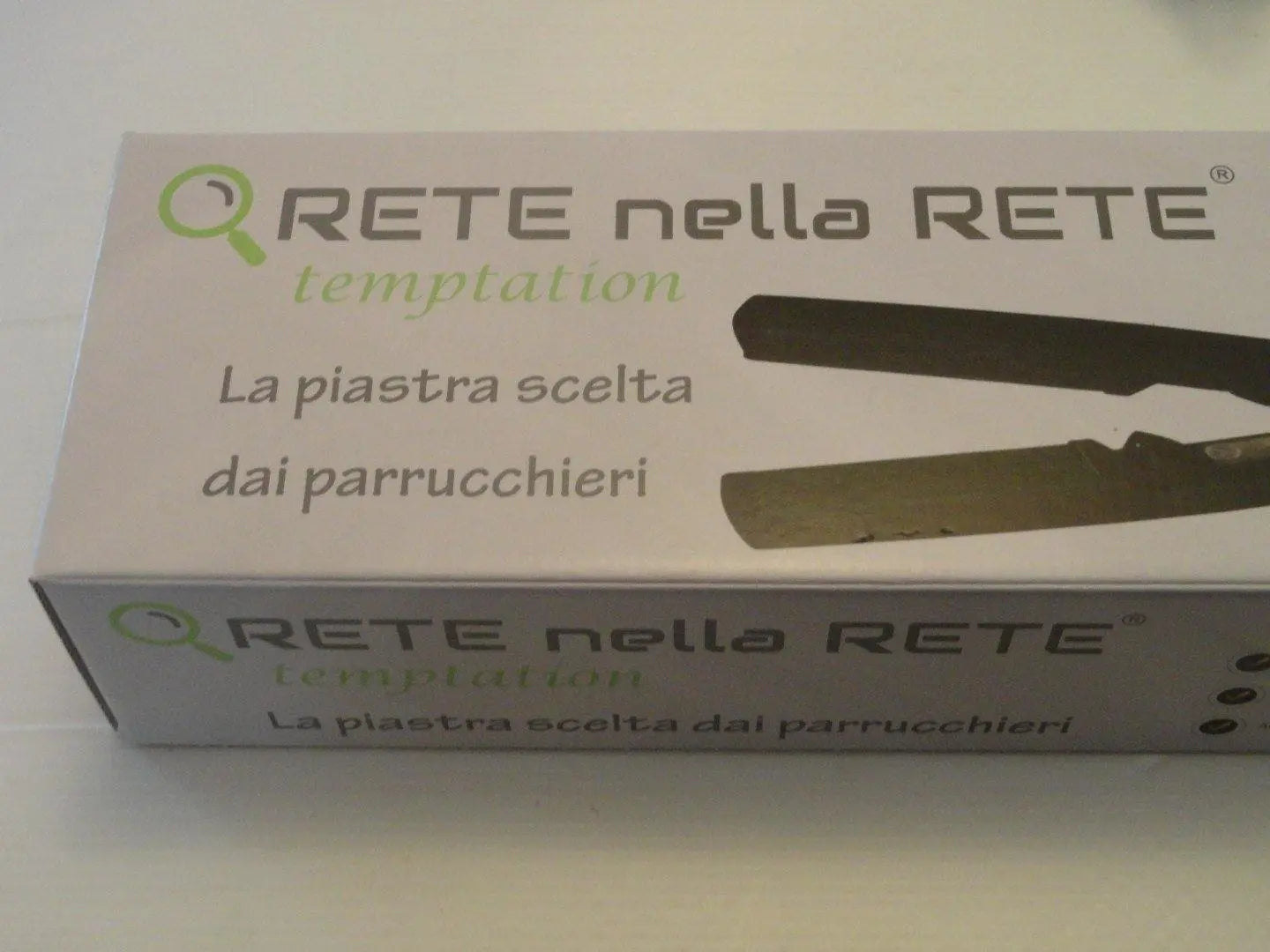 piastra per capelli temptation rnr gama RETE NELLA RETE