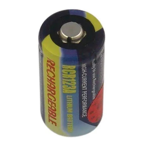 pila 123 ricaricabile cr123a - 3,0v-600mah li-ion UNIVERSALE