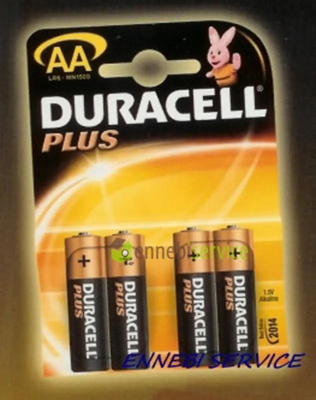 pila aa stilo plus blister 4 stilo DURACELL