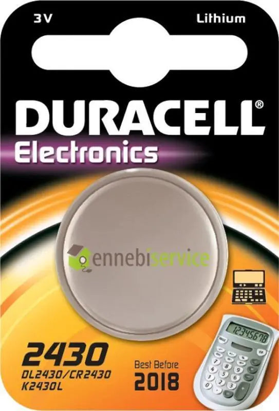 pila electronics 2430 DURACELL