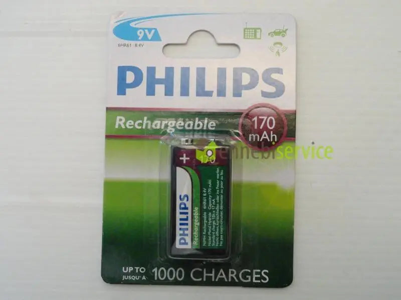 pila philips ricaricabile 6hr61 9v 170mah PHILIPS