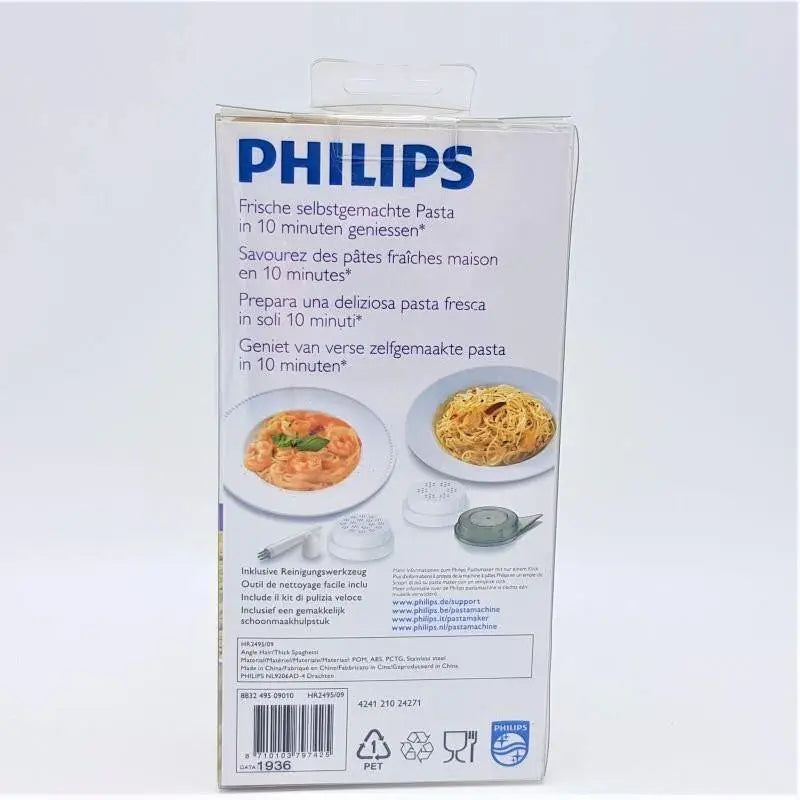 Accessorio vermicelli capelli d'angelo per Pastamaker Philips Avance collection PHILIPS