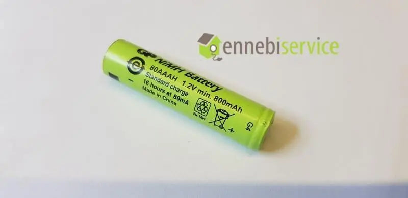 Accumulatore 1.24v-800mah ni-mh ENNEBISERVICE