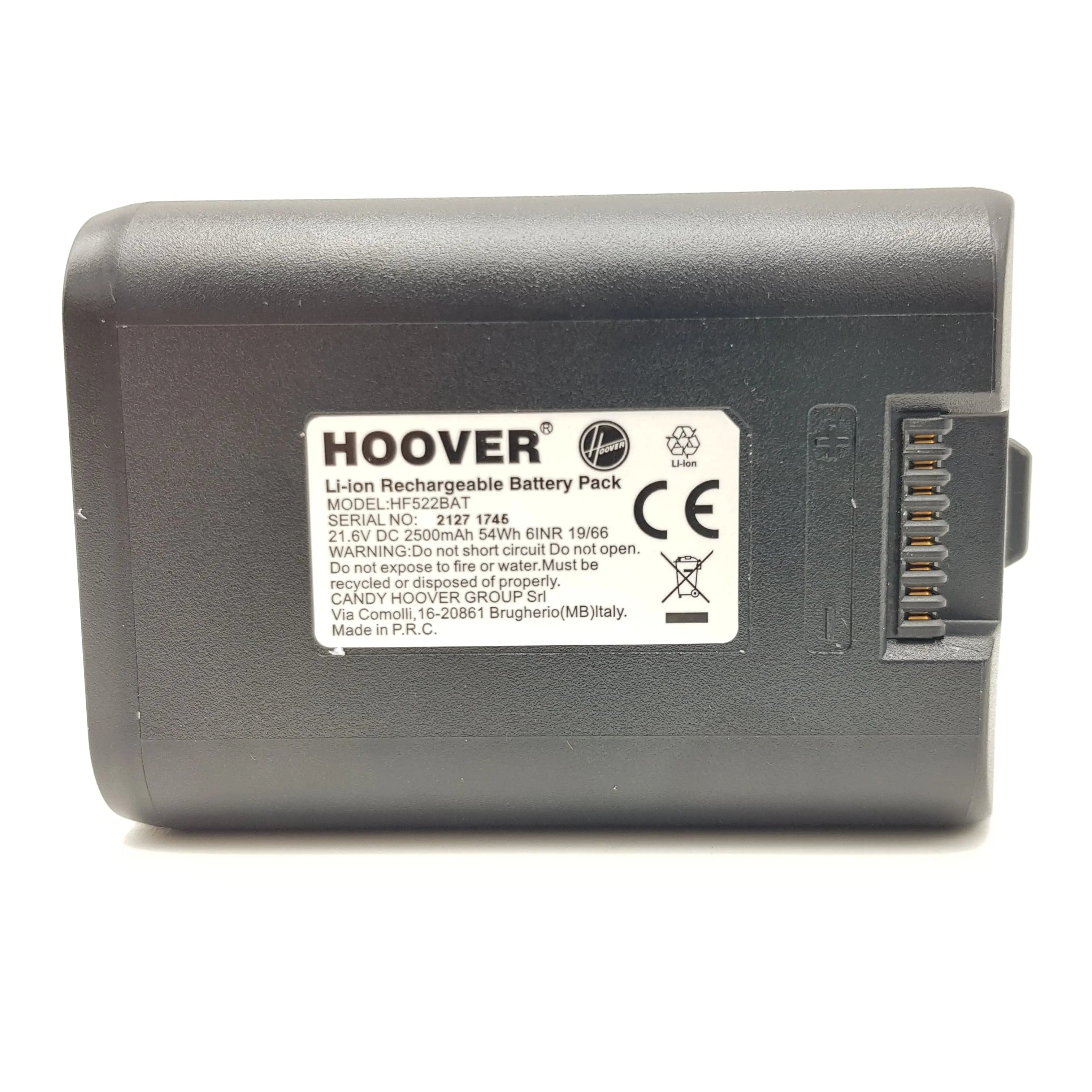 Batteria al litio B011 per  scopa Hoover H-FREE 500 HOOVER