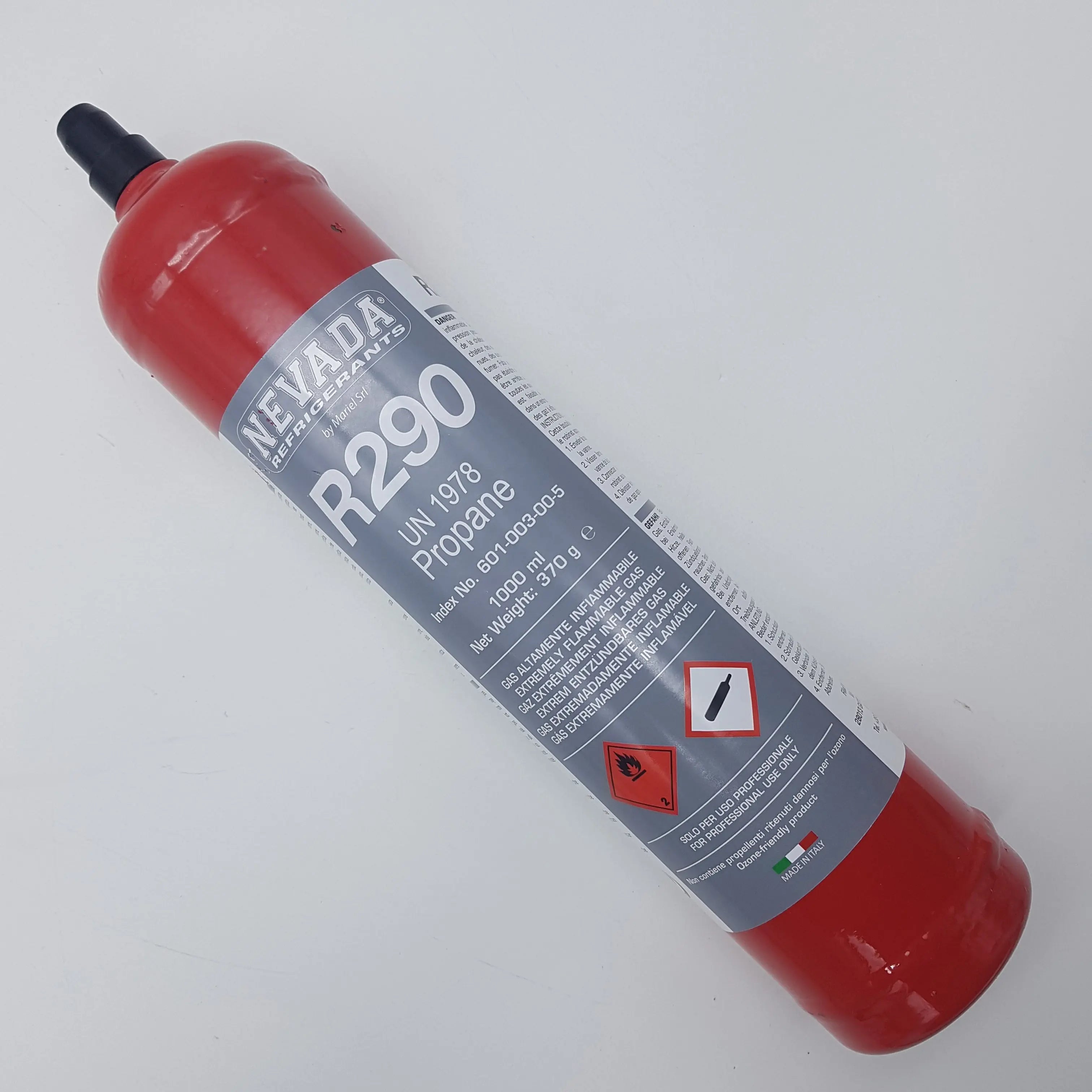 Bombola gas refrigerante R290 370g ENNEBISERVICE