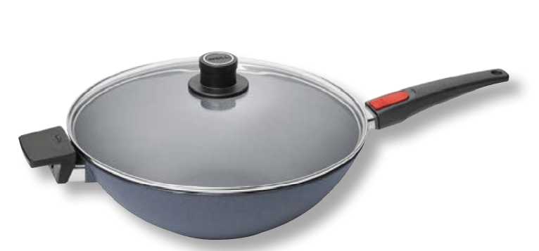 Diamond Lite - Wok Ø 34 con coperchio VESTA Vesta