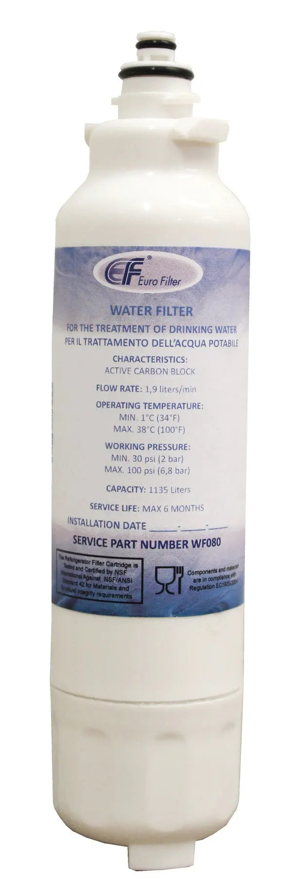 Filtro acqua frigorifero 229FR82 UNIVERSALE