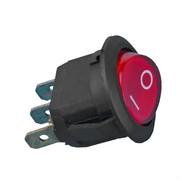 Interruttore unipolare luminoso rosso 820PE01 UNIVERSALE