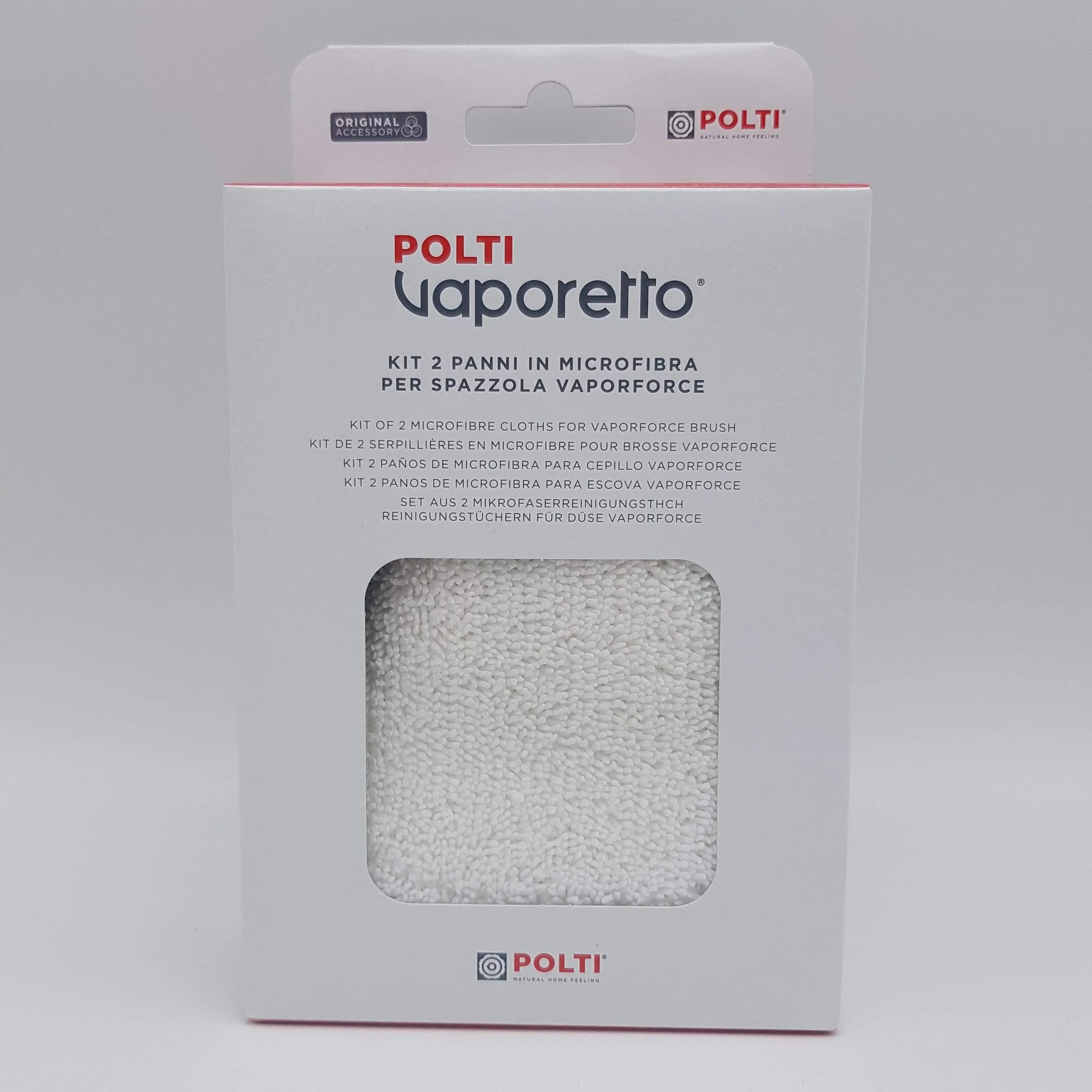 Kit 2 panni microfibra Vaporetto Smart 3540_MOP SV400/SV420/SV440 Polti POLTI