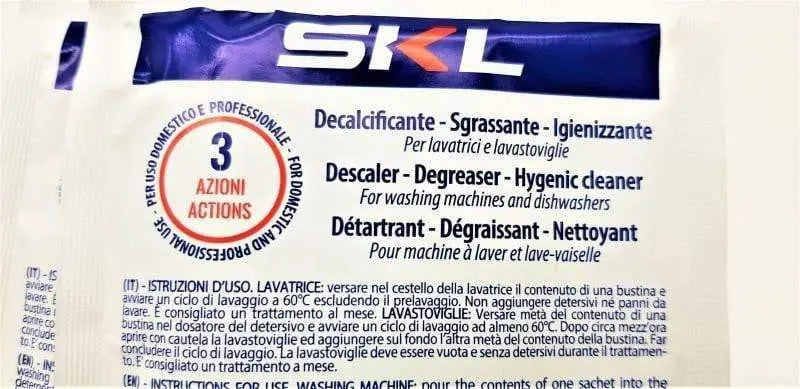 Kit pulizia profonda cattivi odori e residui lavatrice e lavastoviglie 2pz 75g-pz SKL SKL