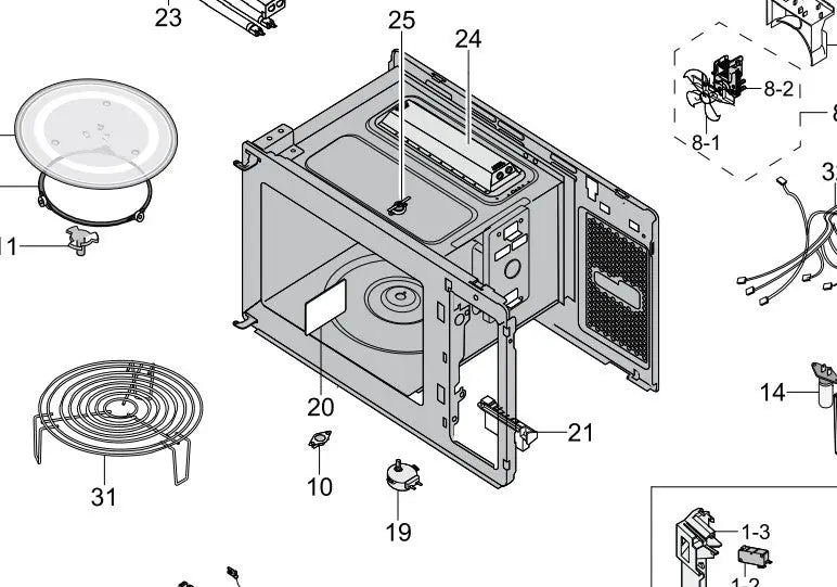 Leva porte microonde 600MD119 UNIVERSALE