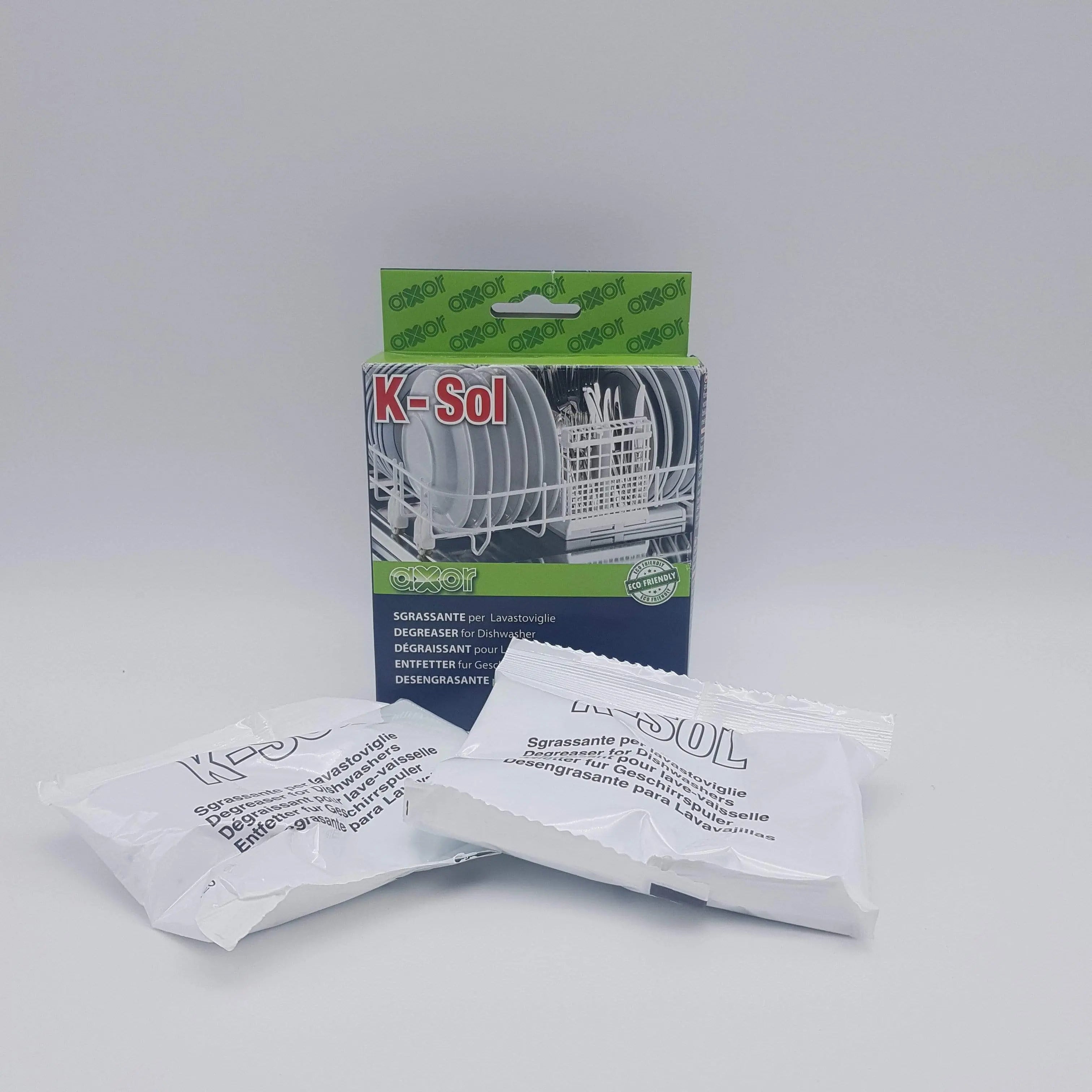 Sgrassante K-Sol 2 buste 125g per lavastoviglie Axor AXOR