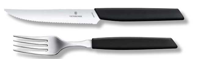 Swiss Modern Set Tavola 12 pezzi nero VICTORINOX VICTORINOX