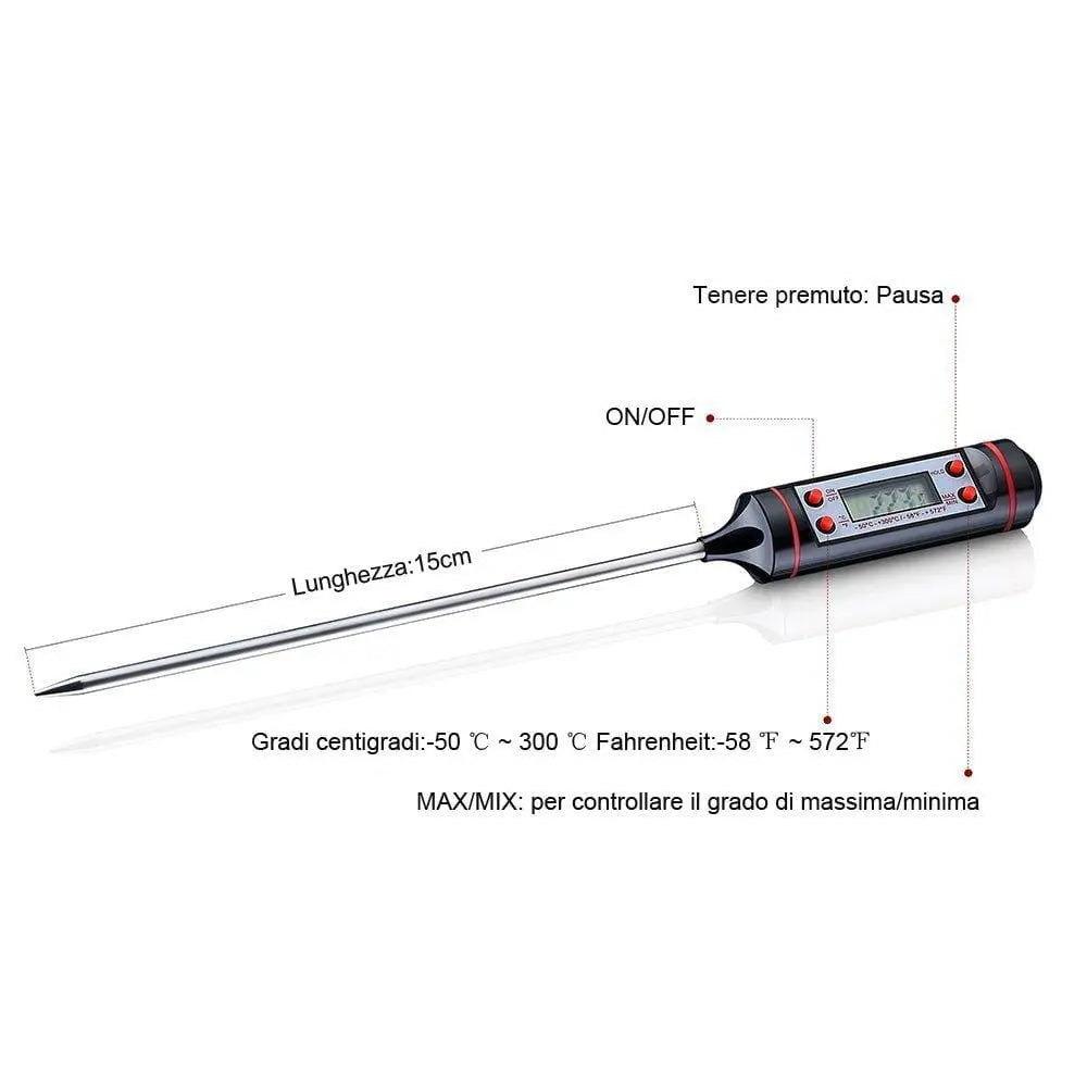 Termometro cucina digitale -50°+ 300°c SKL SKL