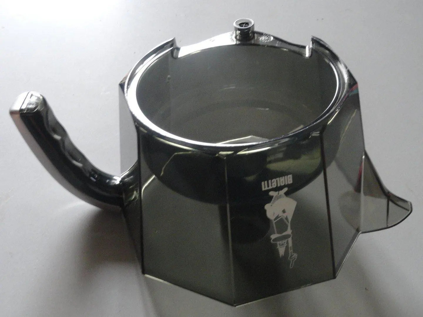 contenitore acqua completo nero trasparte silver  mokona cf40 BIALETTI