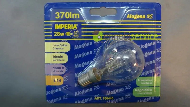 lampadina sfera e14 28w IMPERIA LAMPADINE